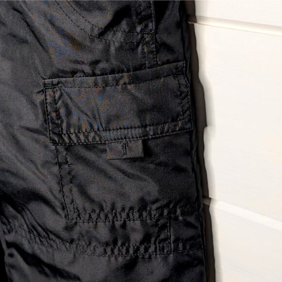 OshKosh B’Gosh Snow Bib Overalls Toddler 3T Black Insulated Water Resistant - Picture 3 of 8